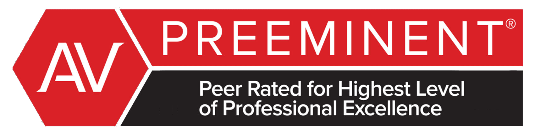 AV | Preeminent | Peer Rated For Highest Level Of Professional Excellence